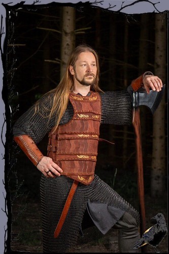 Mittelalter larp lederrüstung - larp,